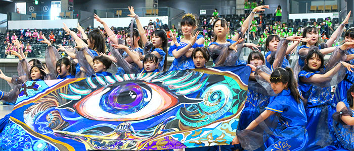 表現力の競演！女子美運動会の名物企画「応援合戦」をレポート