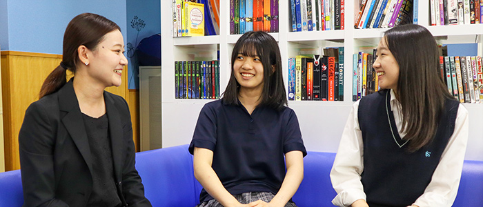 英語は当たり前！学校生活で自然と身につく英語力