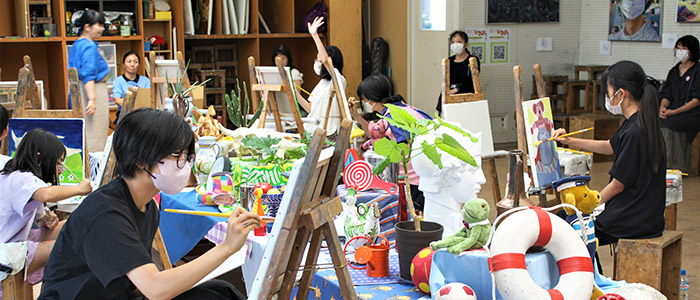 “好き”を形にする喜び！大人気講座「美術のひろば」とは？