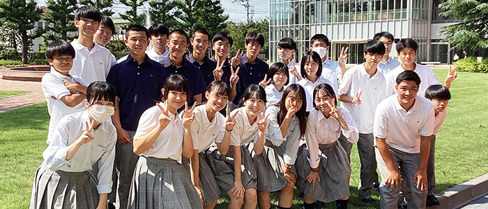 大学進学に向けて志望学部を体験！2年生が日本大学を訪問