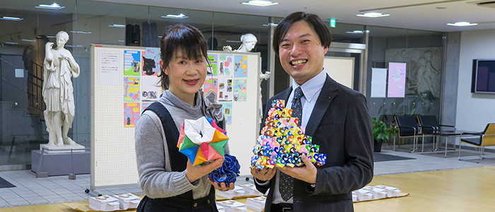 数学×アートで理解が深まる！生徒も興味津々の女子美流授業